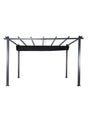 Lazio Pergola - schwarz/Aluminum - Pergolas - ALVAHOME