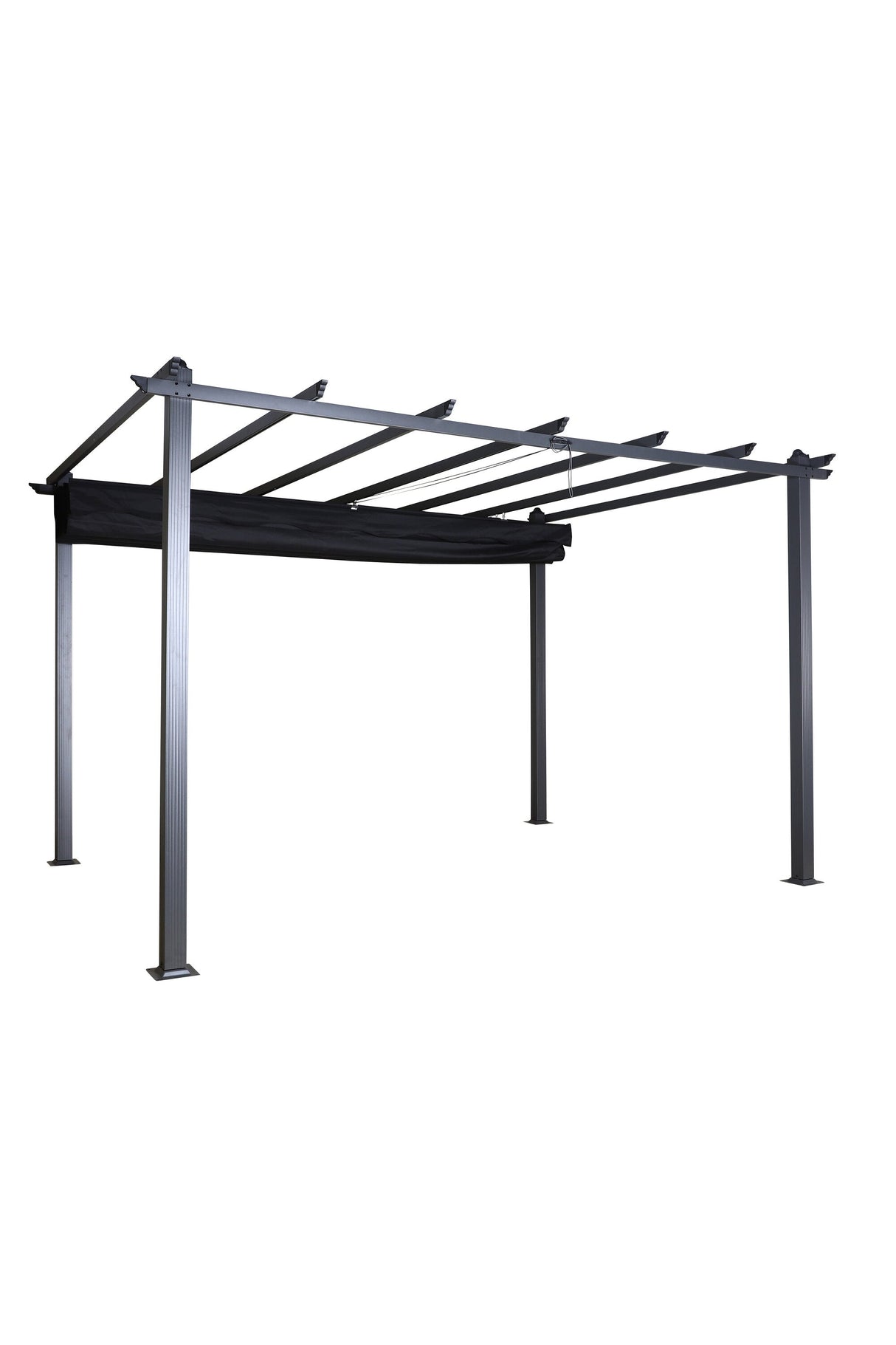 Lazio Pergola - schwarz/Aluminum - Pergolas - ALVAHOME