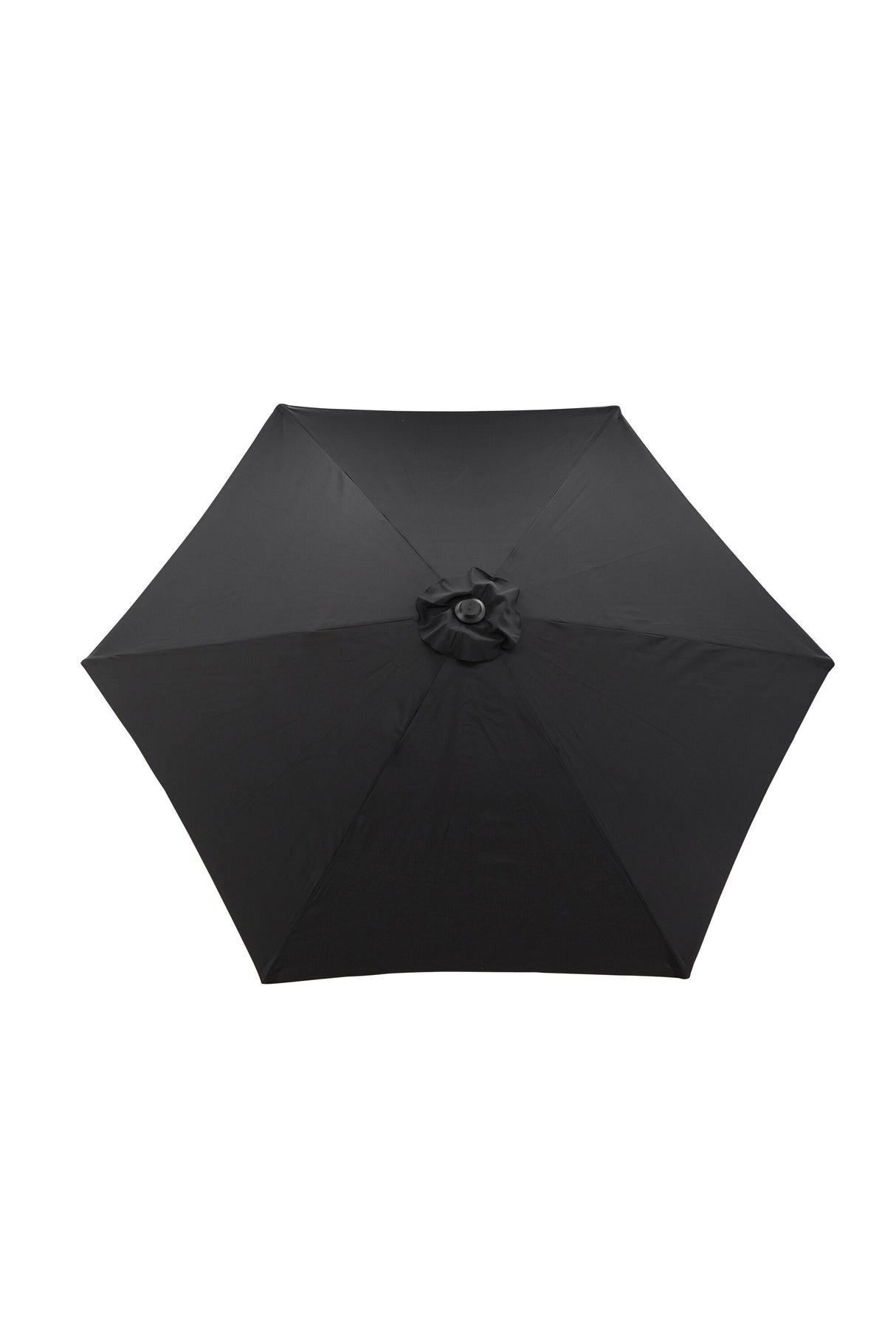 Leeds Sonnenschirm - schwarz/Polyester - Sonnenschirme - ALVAHOME