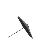 Leeds Sonnenschirm - schwarz/Polyester - Sonnenschirme - ALVAHOME