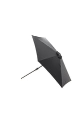 Leeds Sonnenschirm - schwarz/Polyester - Sonnenschirme - ALVAHOME