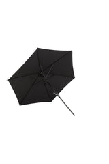 Leeds Sonnenschirm - schwarz/Polyester - Sonnenschirme - ALVAHOME
