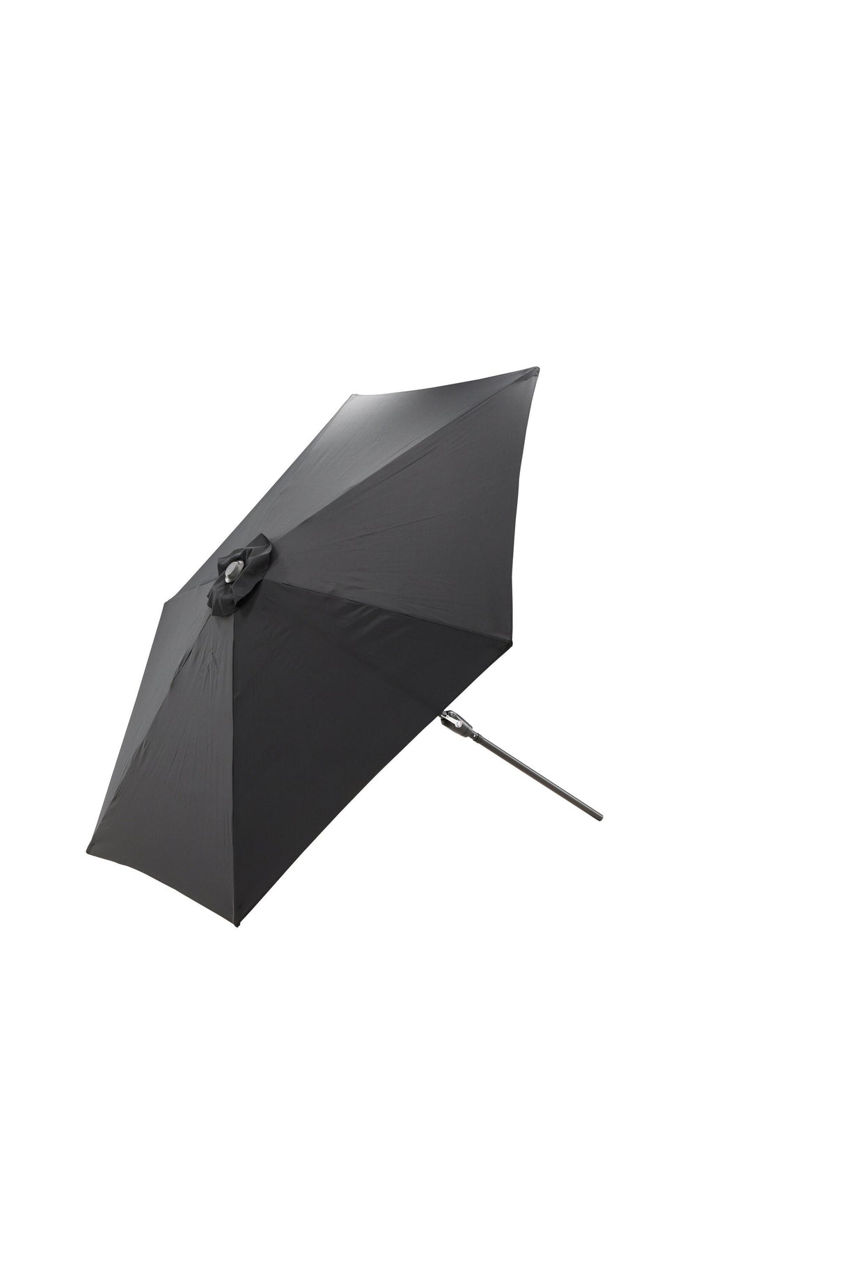 Leeds Sonnenschirm - schwarz/Polyester - Sonnenschirme - ALVAHOME