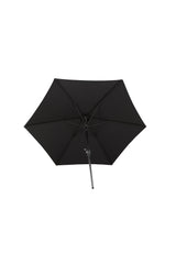 Leeds Sonnenschirm - schwarz/Polyester - Sonnenschirme - ALVAHOME
