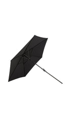 Leeds Sonnenschirm - schwarz/Polyester - Sonnenschirme - ALVAHOME