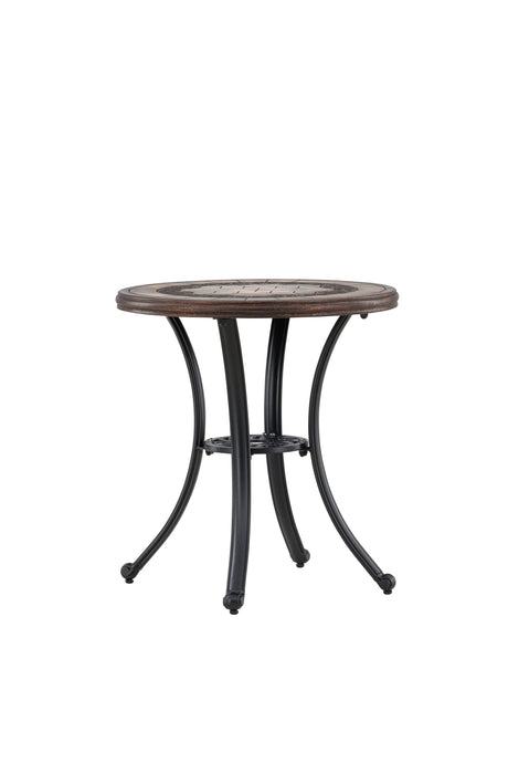 Leiria Outdoor - Tisch - braun/Aluminum - Outdoor - Tische - ALVAHOME