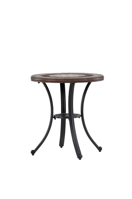 Leiria Outdoor - Tisch - braun/Aluminum - Outdoor - Tische - ALVAHOME