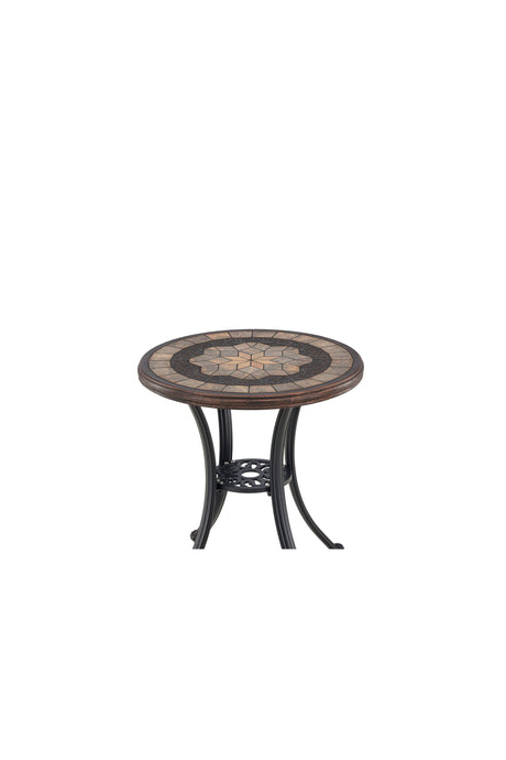 Leiria Outdoor - Tisch - braun/Aluminum - Outdoor - Tische - ALVAHOME