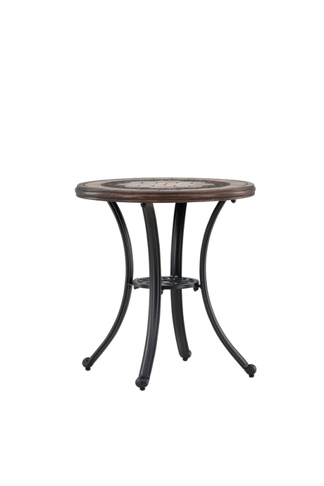 Leiria Outdoor - Tisch - braun/Aluminum - Outdoor - Tische - ALVAHOME