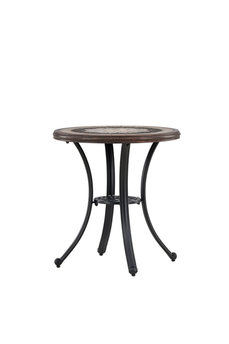 Leiria Outdoor - Tisch - braun/Aluminum - Outdoor - Tische - ALVAHOME