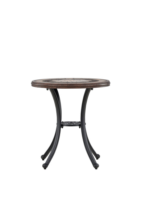 Leiria Outdoor - Tisch - braun/Aluminum - Outdoor - Tische - ALVAHOME