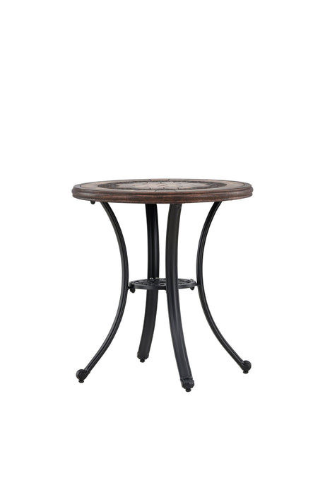 Leiria Outdoor - Tisch - braun/Aluminum - Outdoor - Tische - ALVAHOME