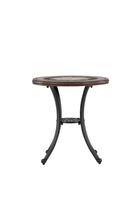 Leiria Outdoor - Tisch - braun/Aluminum - Outdoor - Tische - ALVAHOME