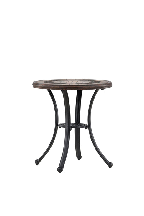 Leiria Outdoor - Tisch - braun/Aluminum - Outdoor - Tische - ALVAHOME