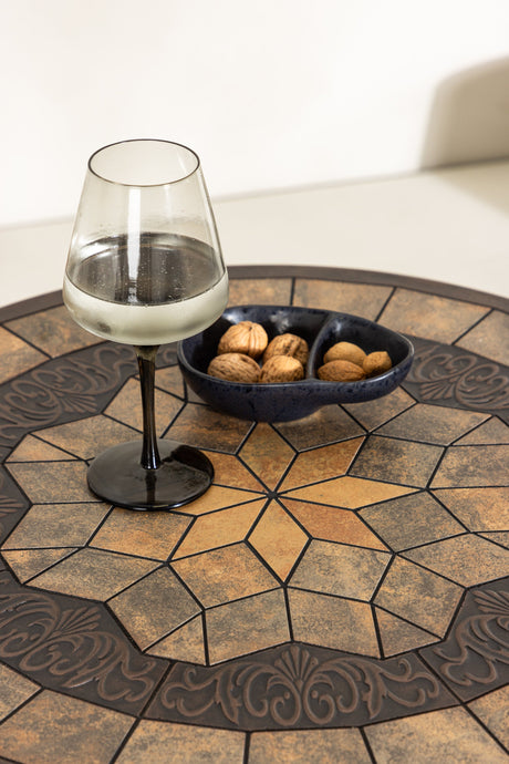 Leiria Outdoor - Tisch - braun/Aluminum - Outdoor - Tische - ALVAHOME