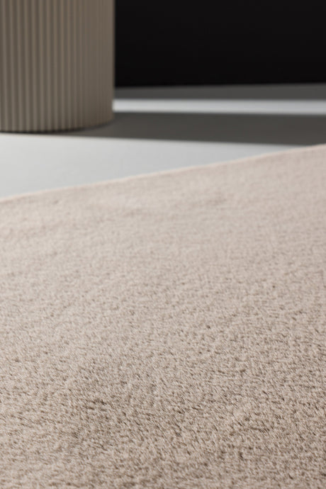 Leni Wohnzimmerteppich - beige/Polyester - Wohnzimmerteppiche - ALVAHOME