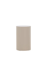 Lenox Beistelltisch - beige/MDF - Beistelltische - ALVAHOME