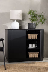 Lenox Schrank - schwarz/MDF - Schränke - ALVAHOME