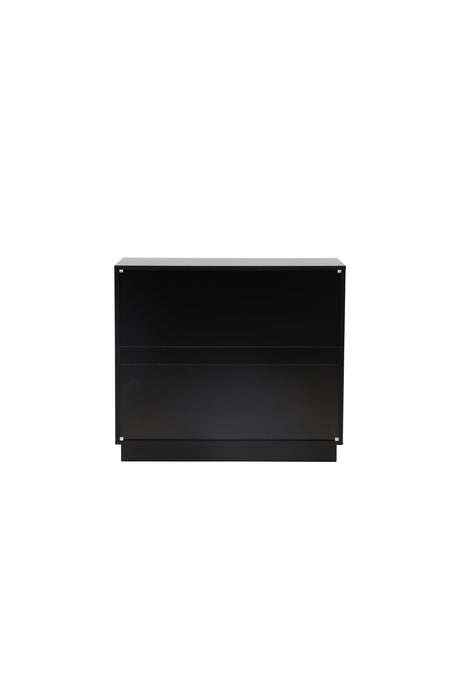 Lenox Schrank - schwarz/MDF - Schränke - ALVAHOME