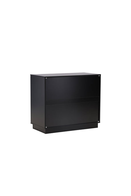 Lenox Schrank - schwarz/MDF - Schränke - ALVAHOME