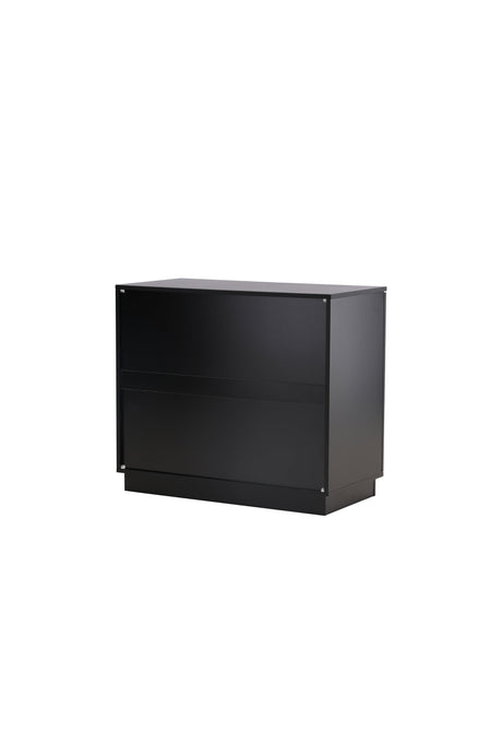 Lenox Schrank - schwarz/MDF - Schränke - ALVAHOME