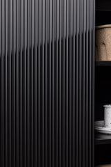Lenox Schrank - schwarz/MDF - Schränke - ALVAHOME