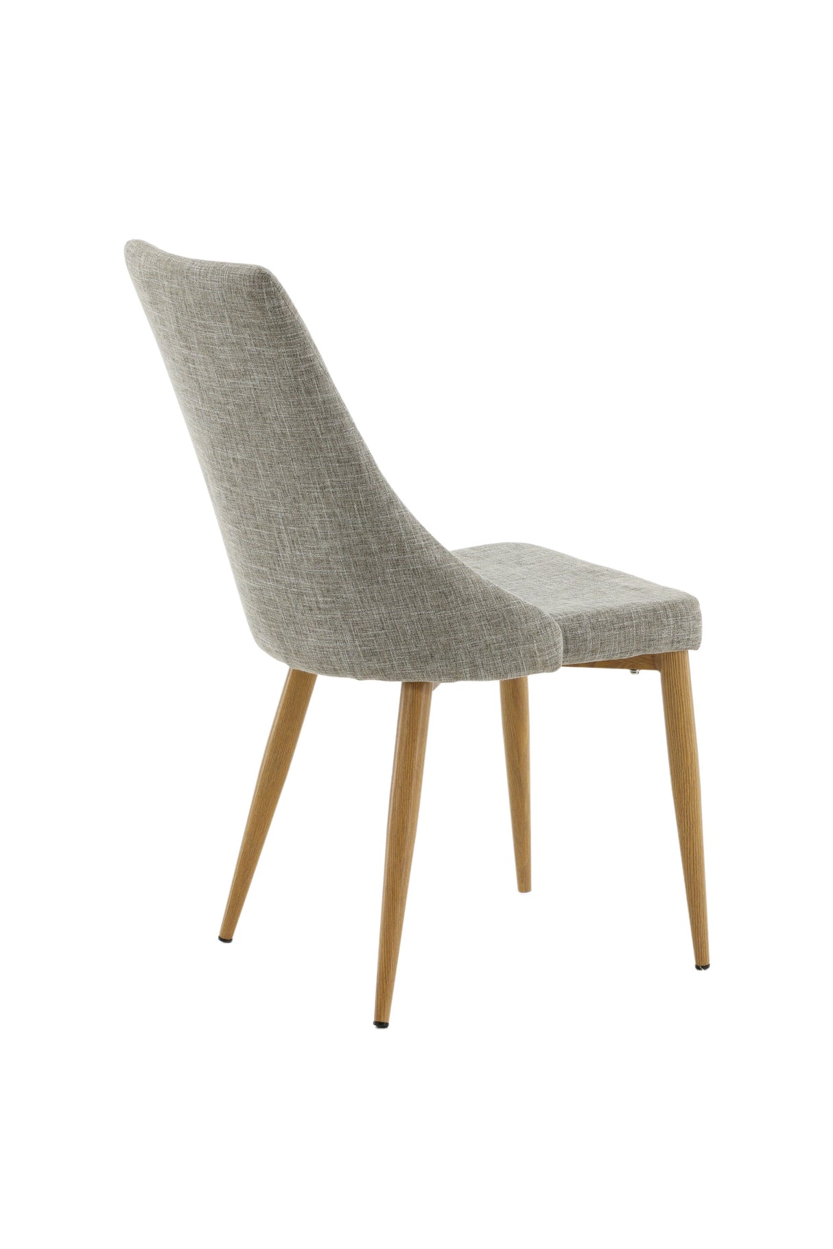 Leone Esszimmerstuhl - hellgrau/Polyester - Essstühle - ALVAHOME