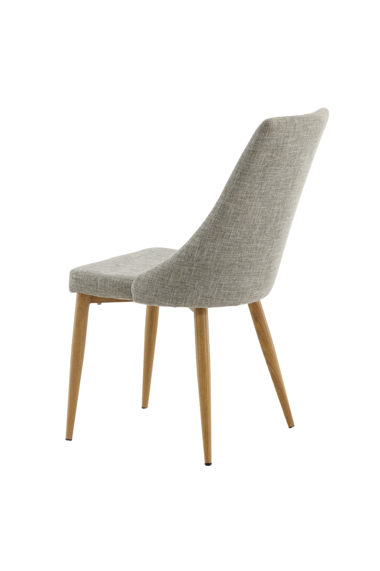 Leone Esszimmerstuhl - hellgrau/Polyester - Essstühle - ALVAHOME