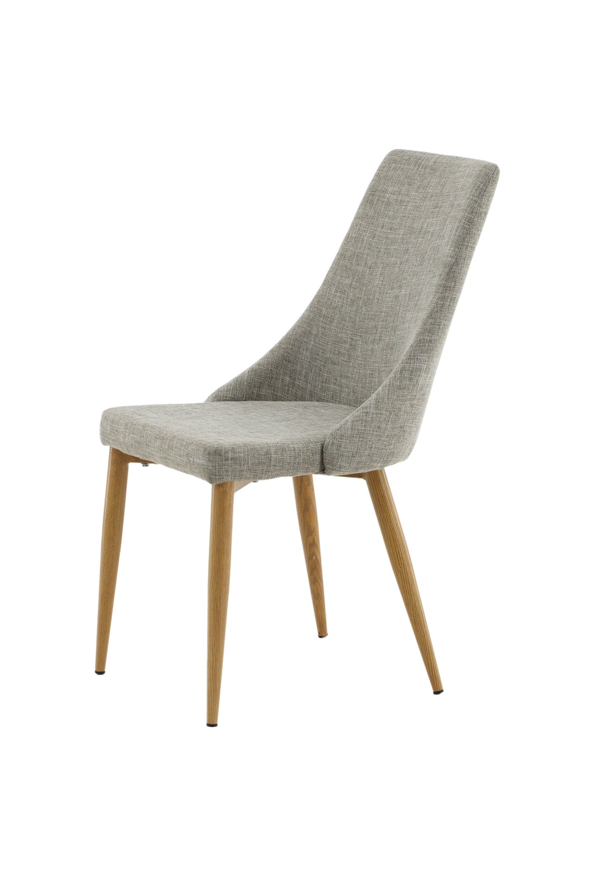 Leone Esszimmerstuhl - hellgrau/Polyester - Essstühle - ALVAHOME