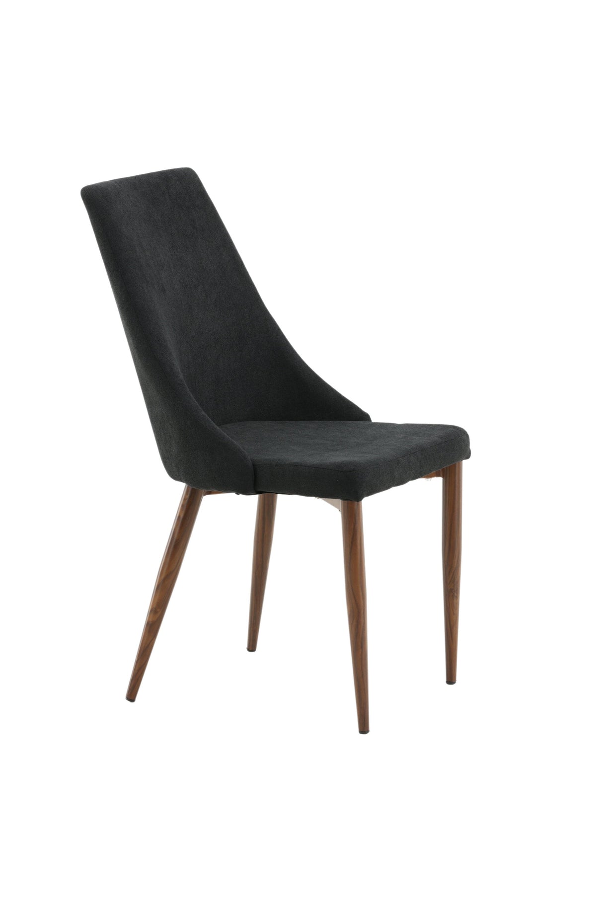 Leone Esszimmerstuhl - schwarz/Polyester - Essstühle - ALVAHOME