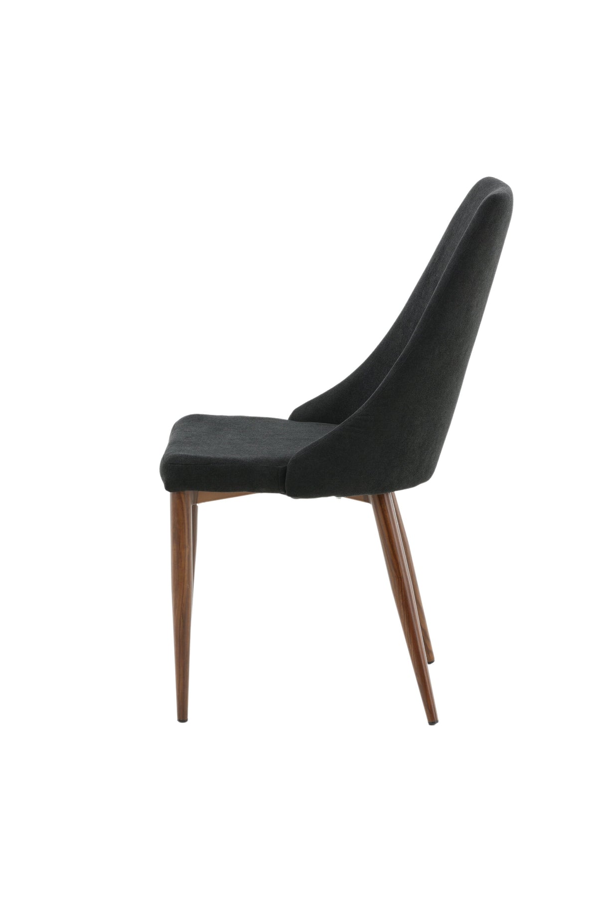 Leone Esszimmerstuhl - schwarz/Polyester - Essstühle - ALVAHOME