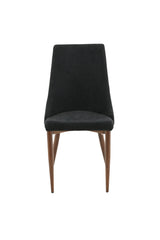 Leone Esszimmerstuhl - schwarz/Polyester - Essstühle - ALVAHOME