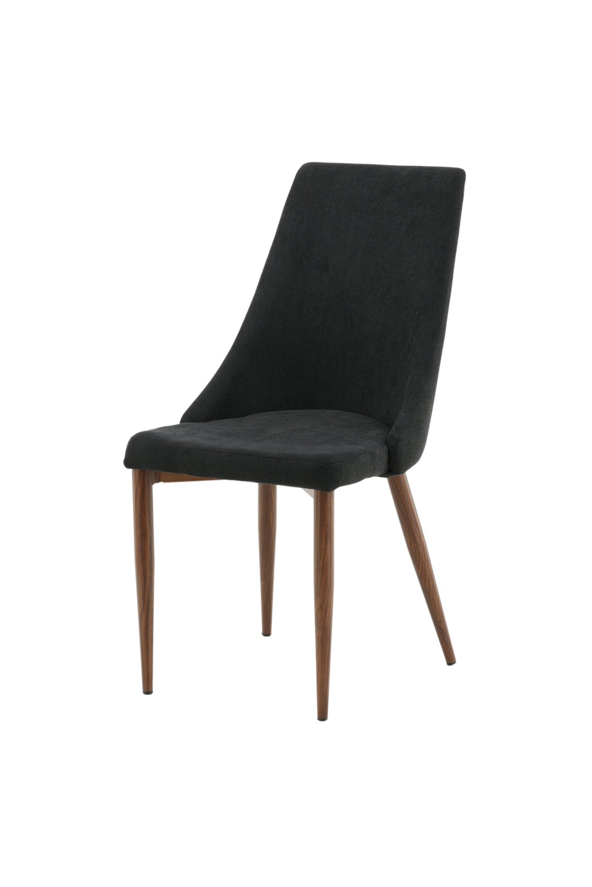 Leone Esszimmerstuhl - schwarz/Polyester - Essstühle - ALVAHOME