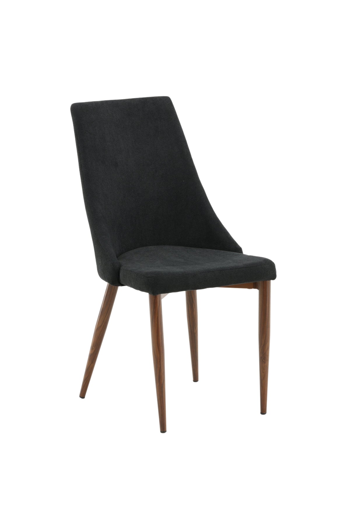 Leone Esszimmerstuhl - schwarz/Polyester - Essstühle - ALVAHOME