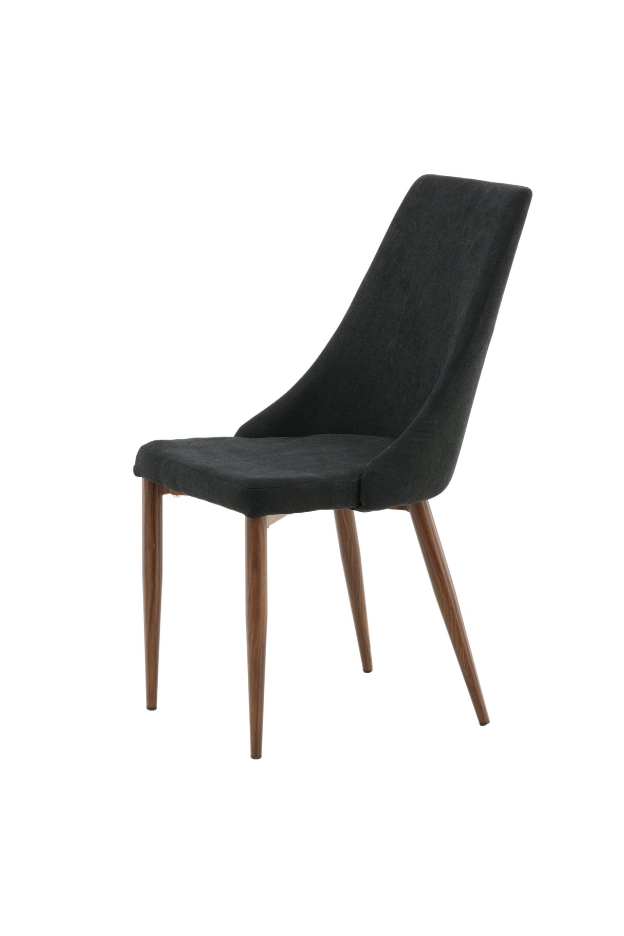 Leone Esszimmerstuhl - schwarz/Polyester - Essstühle - ALVAHOME