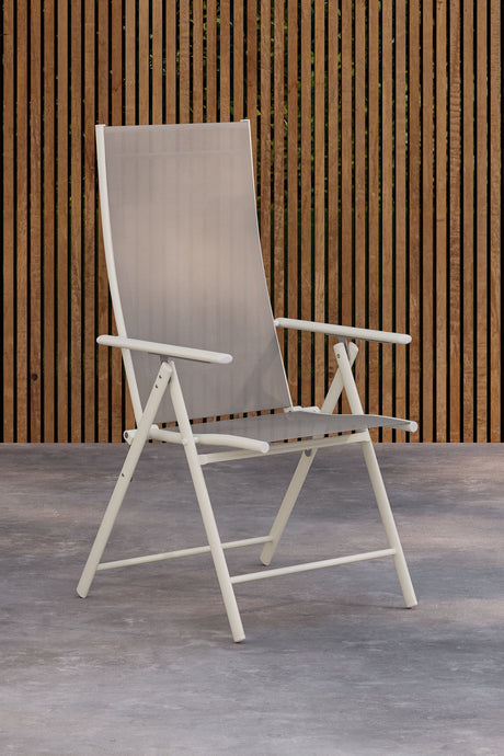 Levanzo Outdoor - Essstuhl - beige/Stahl - Outdoor - Essstühle - ALVAHOME