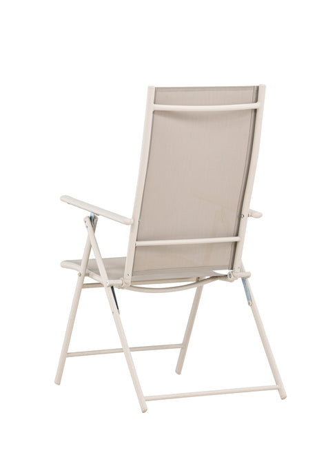 Levanzo Outdoor - Essstuhl - beige/Stahl - Outdoor - Essstühle - ALVAHOME