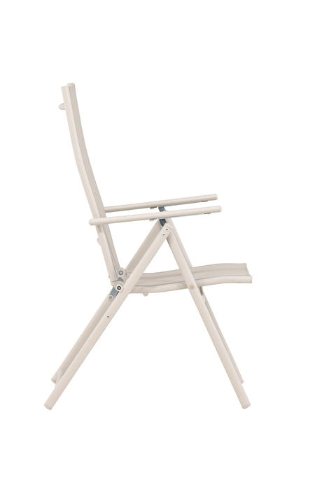 Levanzo Outdoor - Essstuhl - beige/Stahl - Outdoor - Essstühle - ALVAHOME