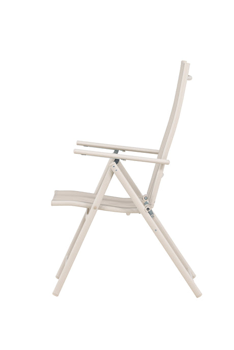Levanzo Outdoor - Essstuhl - beige/Stahl - Outdoor - Essstühle - ALVAHOME