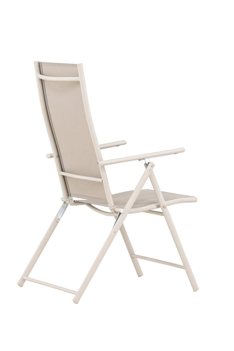 Levanzo Outdoor - Essstuhl - beige/Stahl - Outdoor - Essstühle - ALVAHOME