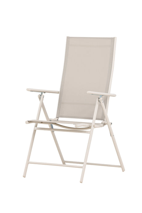 Levanzo Outdoor - Essstuhl - beige/Stahl - Outdoor - Essstühle - ALVAHOME