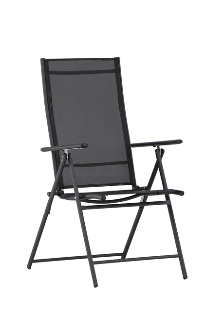 Levanzo Outdoor - Essstuhl - schwarz/Stahl - Outdoor - Essstühle - ALVAHOME