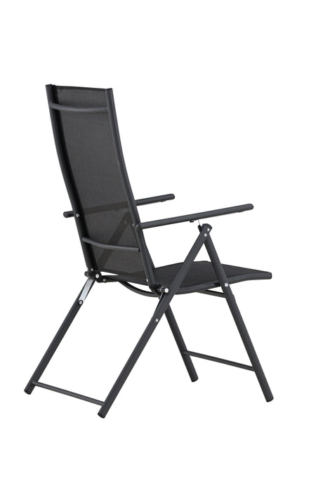 Levanzo Outdoor - Essstuhl - schwarz/Stahl - Outdoor - Essstühle - ALVAHOME