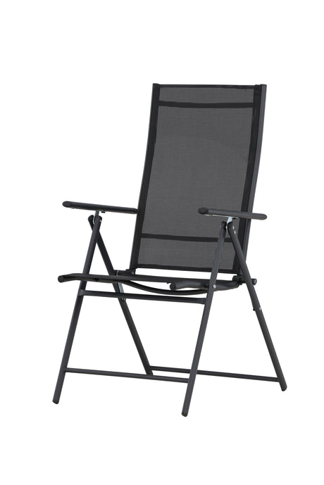 Levanzo Outdoor - Essstuhl - schwarz/Stahl - Outdoor - Essstühle - ALVAHOME