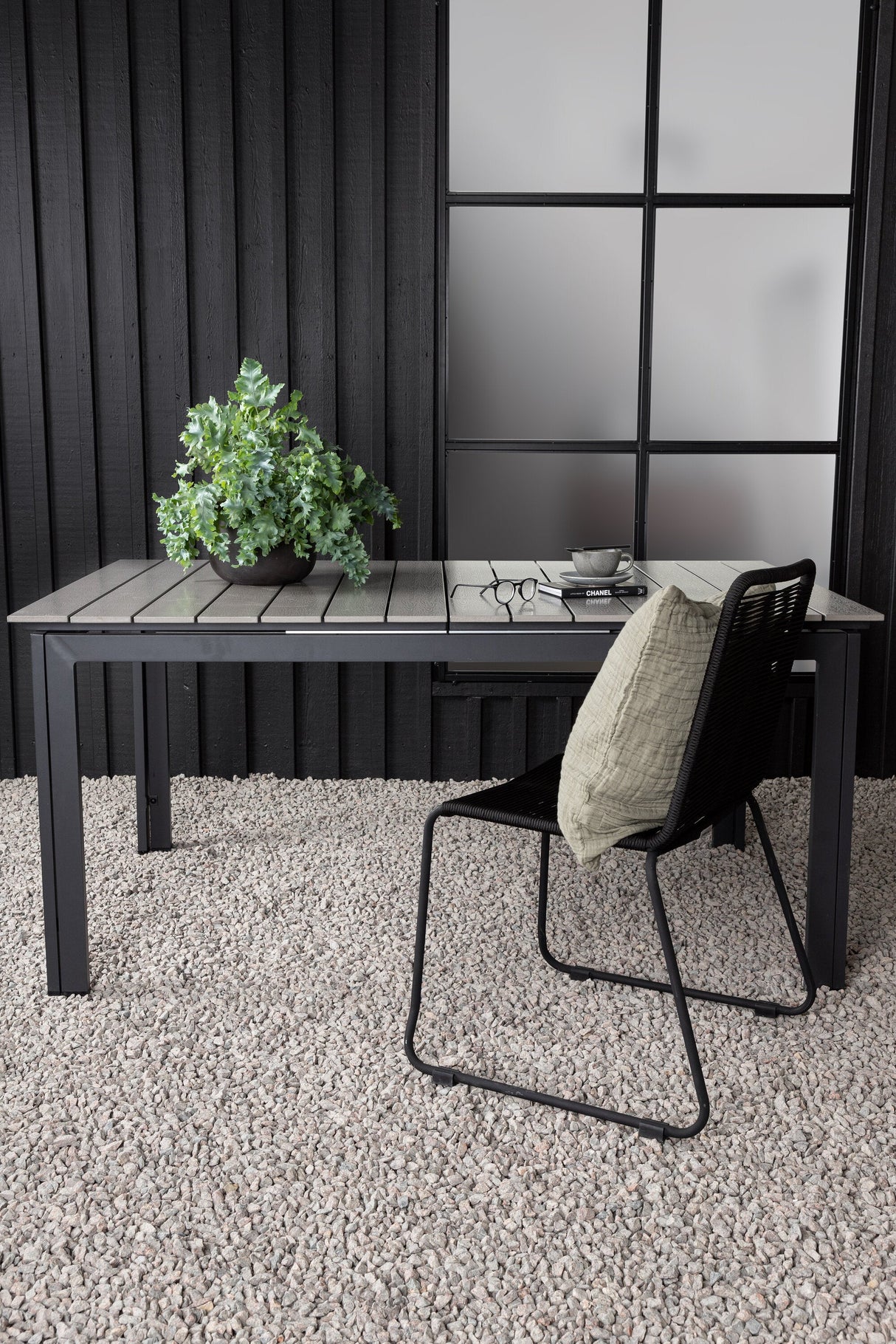 Levels Outdoor - Esstisch rechteckig - schwarz/Aluminum - Outdoor - Esstische (rechteckig) - ALVAHOME