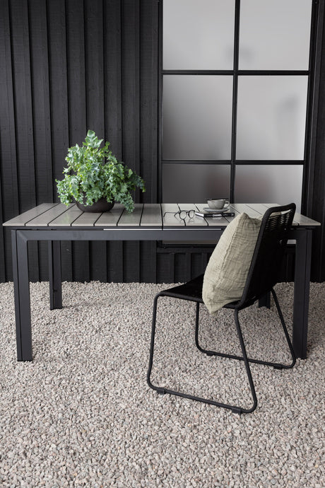 Levels Outdoor - Esstisch rechteckig - schwarz/Aluminum - Outdoor - Esstische (rechteckig) - ALVAHOME