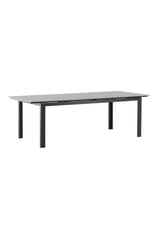 Levels Outdoor - Esstisch rechteckig - schwarz/Aluminum - Outdoor - Esstische (rechteckig) - ALVAHOME