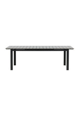 Levels Outdoor - Esstisch rechteckig - schwarz/Aluminum - Outdoor - Esstische (rechteckig) - ALVAHOME