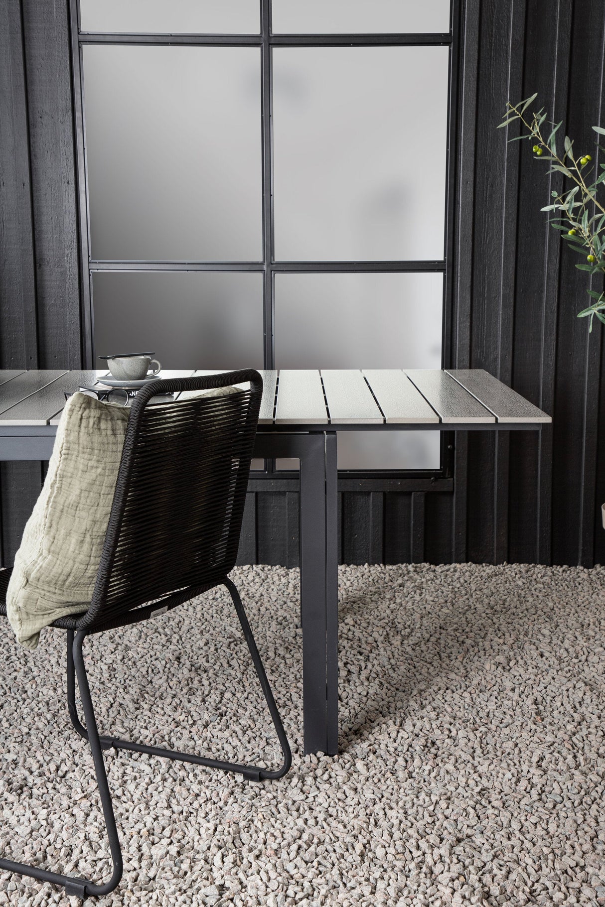 Levels Outdoor - Esstisch rechteckig - schwarz/Aluminum - Outdoor - Esstische (rechteckig) - ALVAHOME