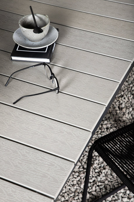 Levels Outdoor - Esstisch rechteckig - schwarz/Aluminum - Outdoor - Esstische (rechteckig) - ALVAHOME